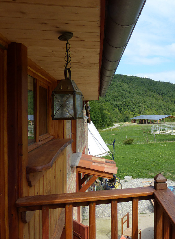 Vue depuis le balcon